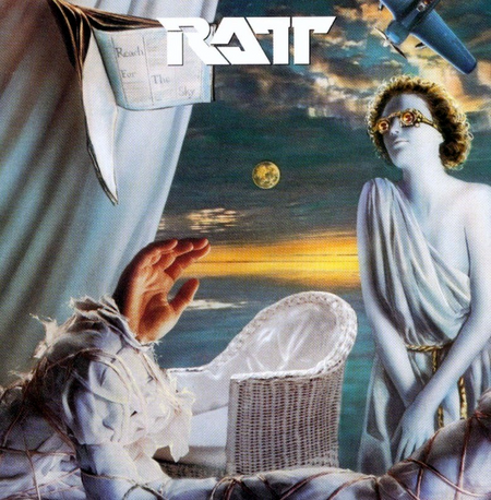 Ratt Dancing Reach For The Sky Vinyl Record Limited White 2024 reissue Atlantic