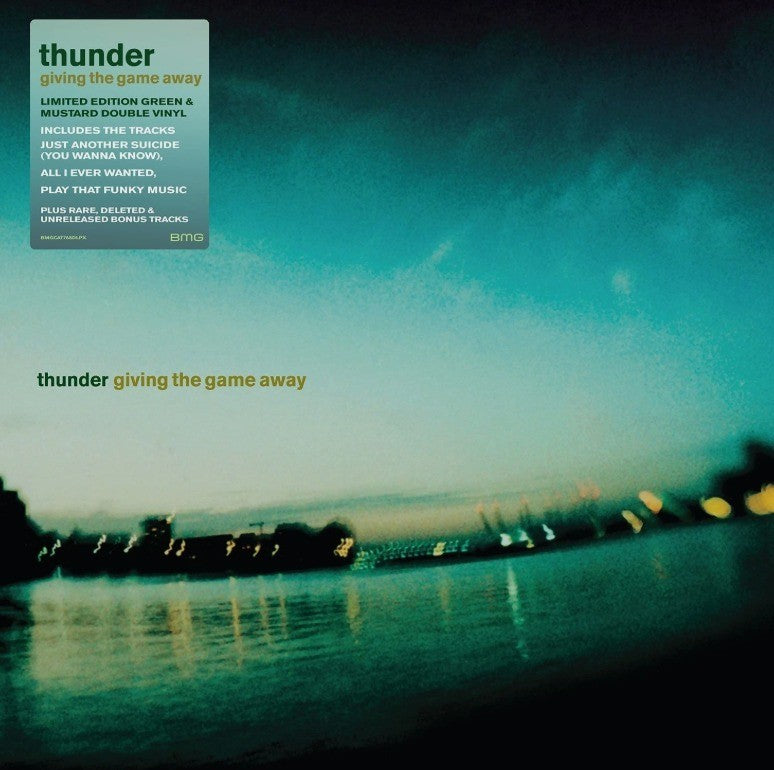 Thunder Giving The Game Away LP Album Vinyl Record Limited Green & Mustard 2023
