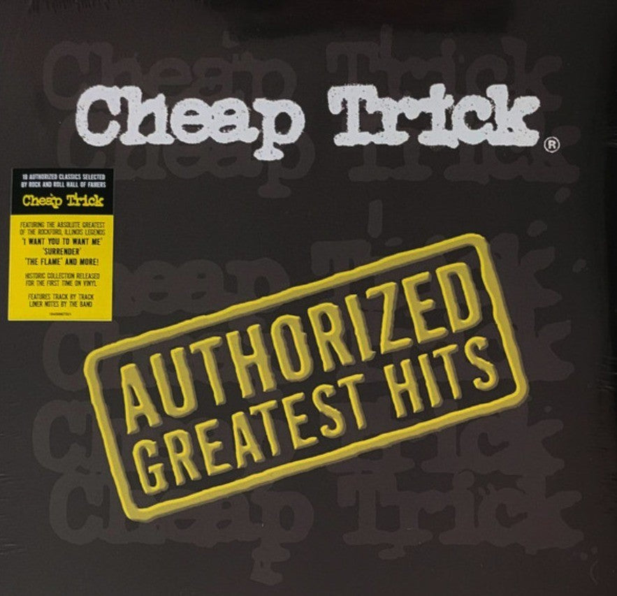 Cheap Trick  Authorized Greatest Hits LP Album vinyl record 2 x compilation 2023