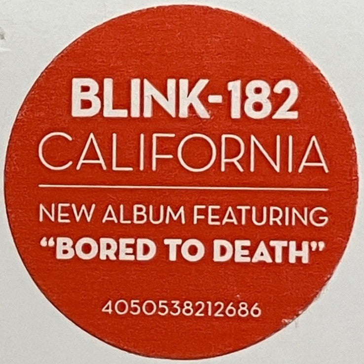 Blink-182 – California  CD Album 2016 in digipak on BMG Punk rock