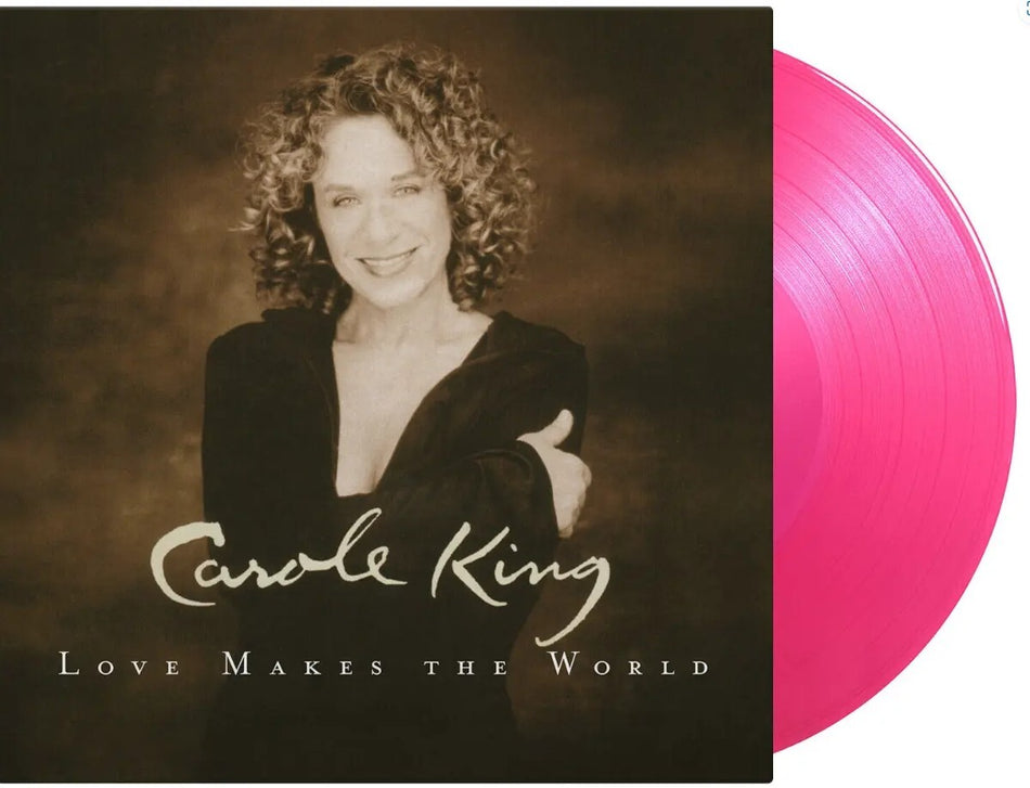 Carole King Love Makes The World Limited pink numbered LP Album vinyl record