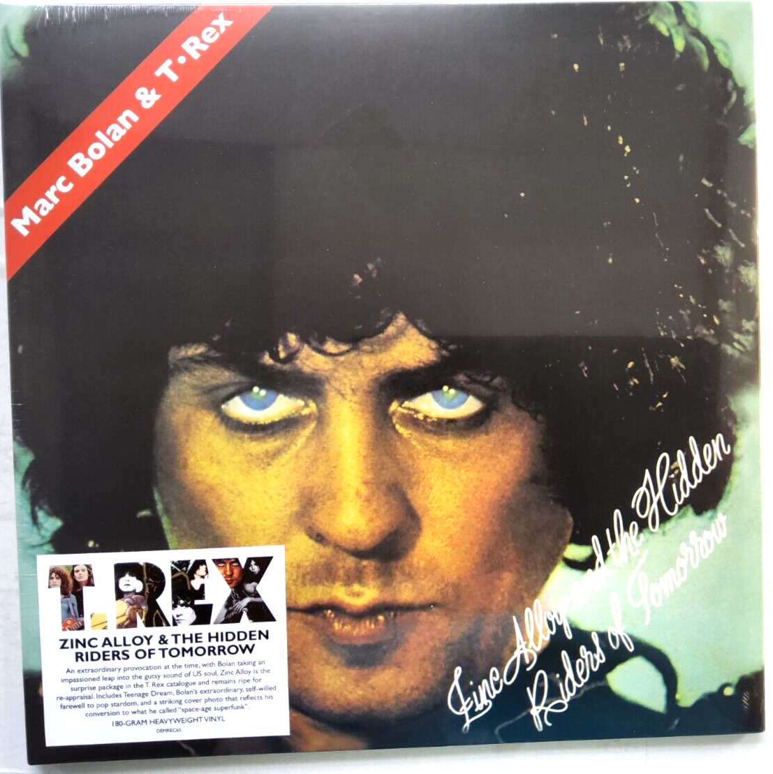 T Rex - Zinc Alloy And The Hidden Riders Of Tomorrow 2014 LP Vinyl record NEW