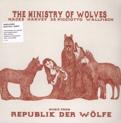 The Ministry Of Wolves Music From Republik Der Wolfe LP vinyl record on Mute