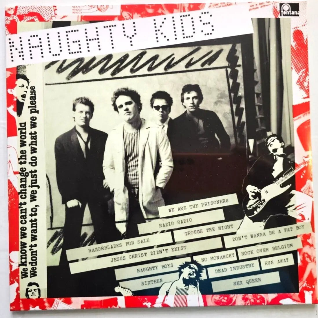 The Kids – Naughty Kids LP Album vinyl record 180gram reissue Import black