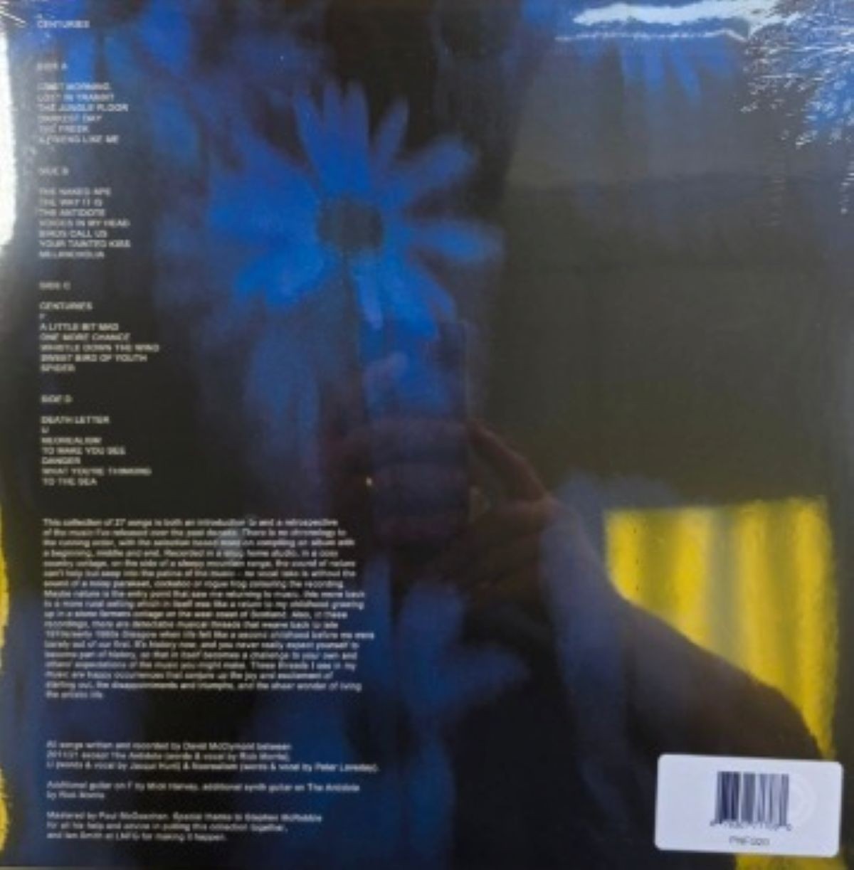 David McClymont Centuries LP Album Vinyl Record Black on Past Night From Glasgow