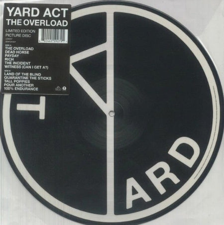Yard Act – The Overload LP Album vinyl record 2022 limited edition picture disc