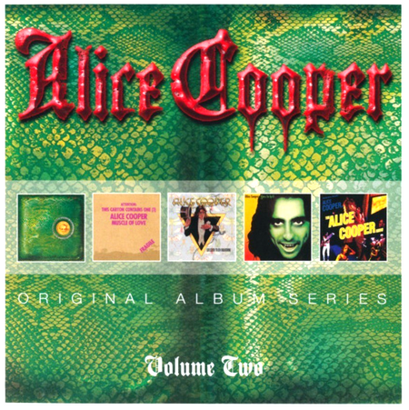 Alice Cooper Original Album Classics Vol 2 CD Boxset 5 Disc Set on Warner 2016