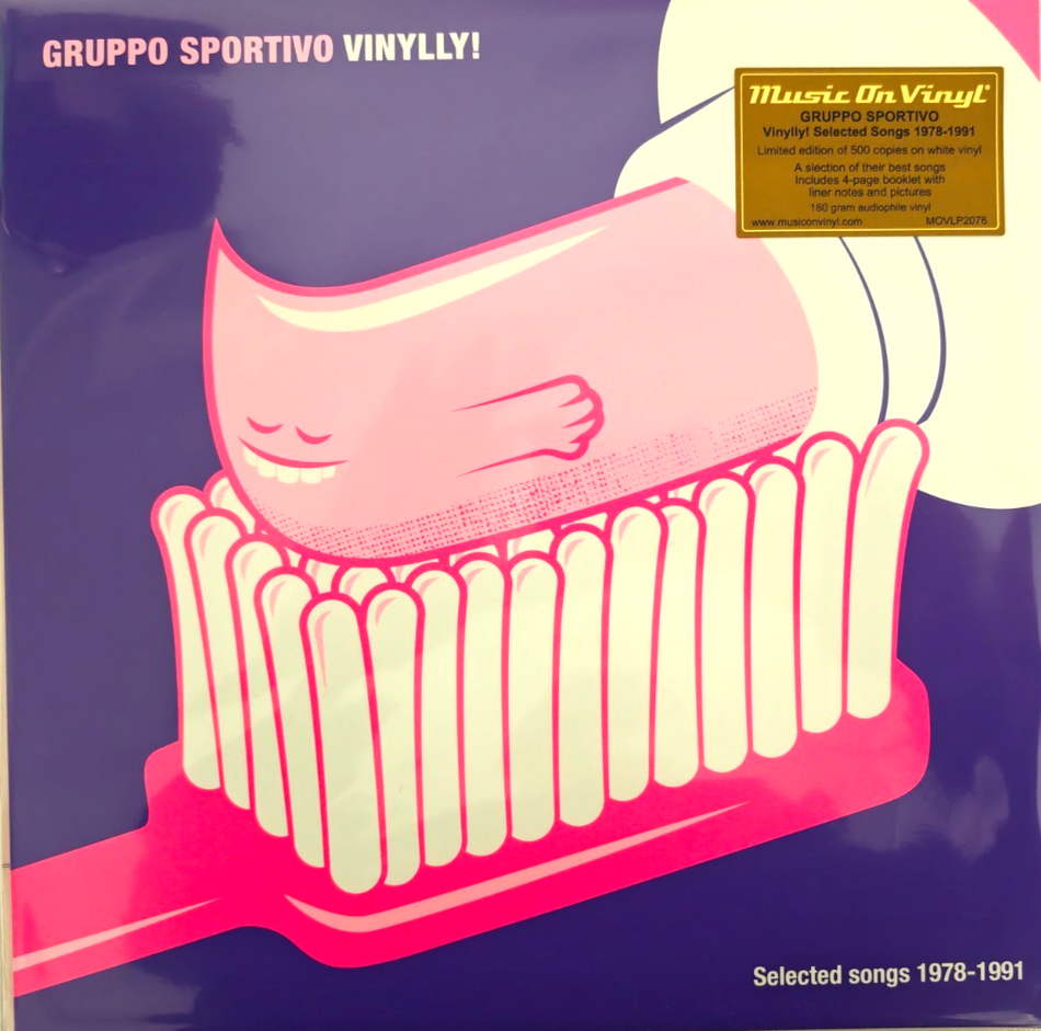 Gruppo Sportivo Vinylly LP Album vinyl record numbered White remastered 180gram