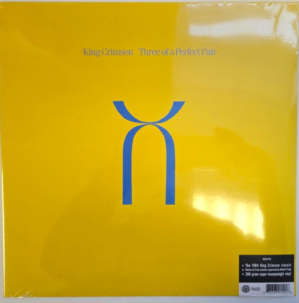 King Crimson Three Of A Perfect Pair LP Album vinyl record remastered 200g 2019