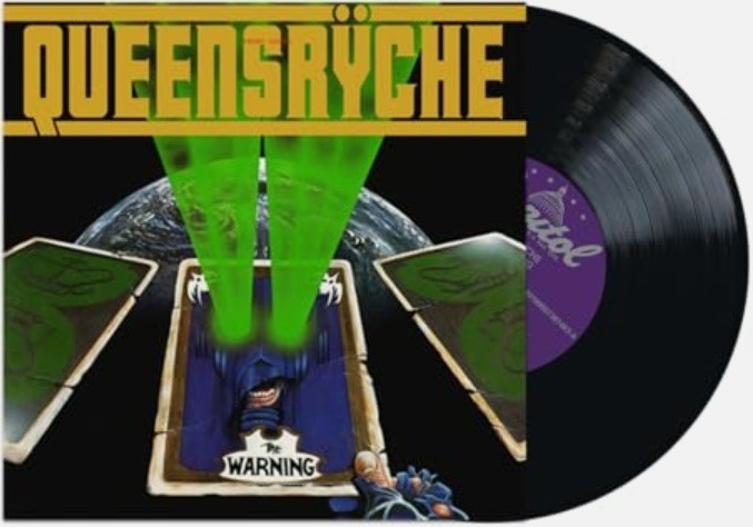 Queensryche The Warning LP Album vinyl record 2022 on Vertigo black reissue