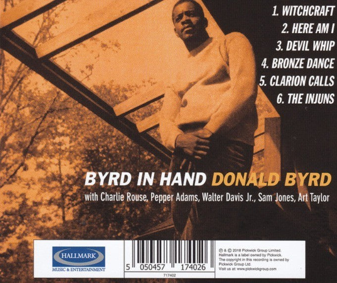 Donald Byrd – Byrd In Hand CD Album 2018 Mono Reissue