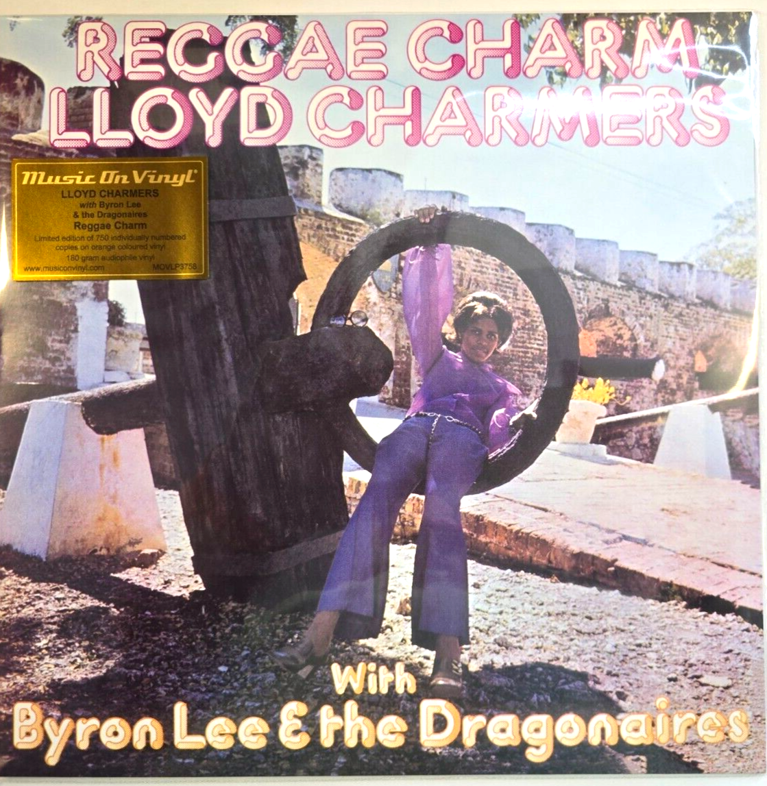 Lloyd Charmers Reggae Charm LP Album vinyl record limited orange numbered