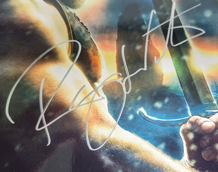 Ray Winstone Hand Signed Photo autograph Size A4 with Cert