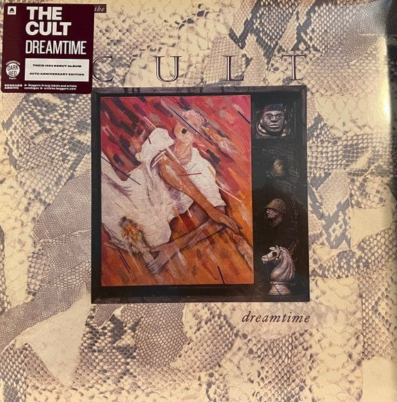 The Cult Dreamtime LP Album vinyl record remastered 2024 reissue Blood Red
