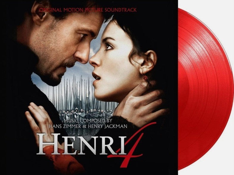Hans Zimmer & Henry Jackman Henri 4  OST LP Album Vinyl Record Red Numbered 180g