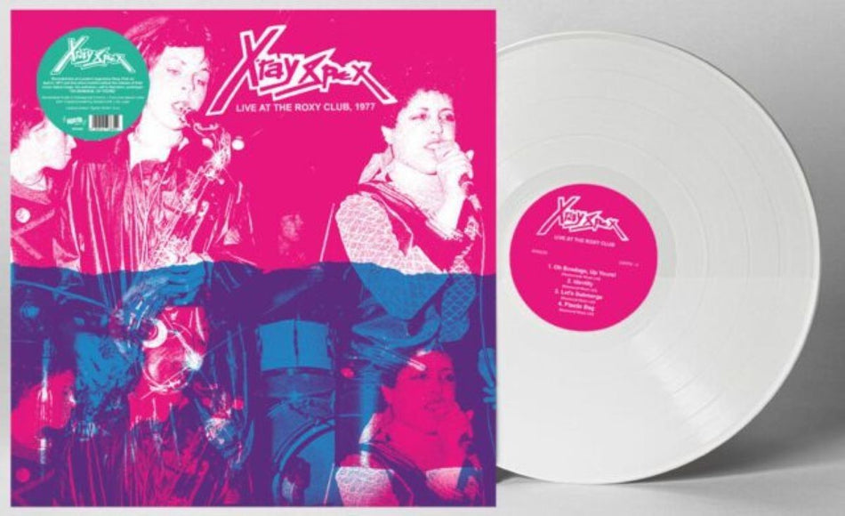 X-Ray Spex Live At The Roxy Club LP Album vinyl record Radiation limited White