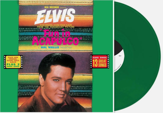Elvis Presley Fun in Acapulco Vinyl LP Green