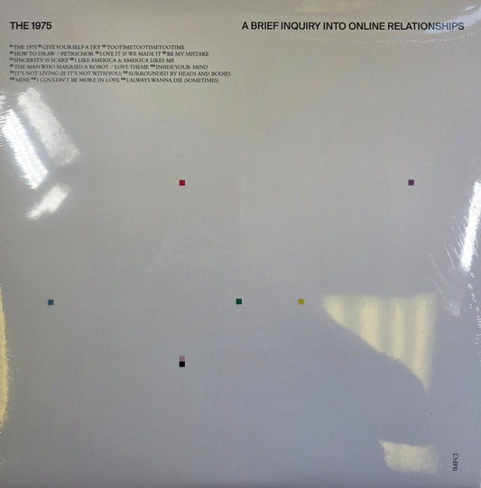 The 1975 A Brief Inquiry Into Online Relationships Vinyl LP