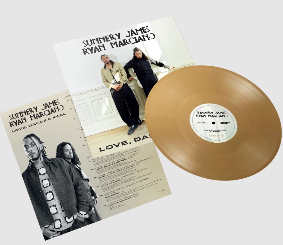 James Sunnery and Ryan Marciano / Love Dance and Feel (1LP Coloured) Pre Order 04/12/2026