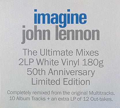John Lennon Imagine Vinyl LP White Remixed