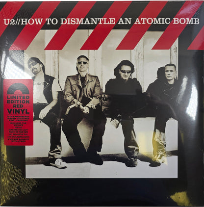 U2 How To Dismantle An Atomic Bomb Vinyl LP Red