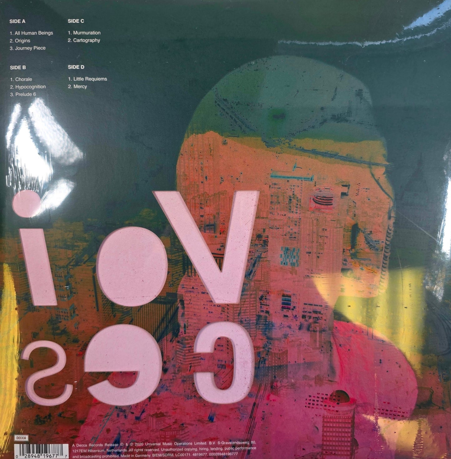 Max Richter Voices Vinyl LP
