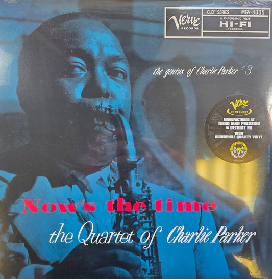 Charlie Parker Now's The Time Vinyl LP