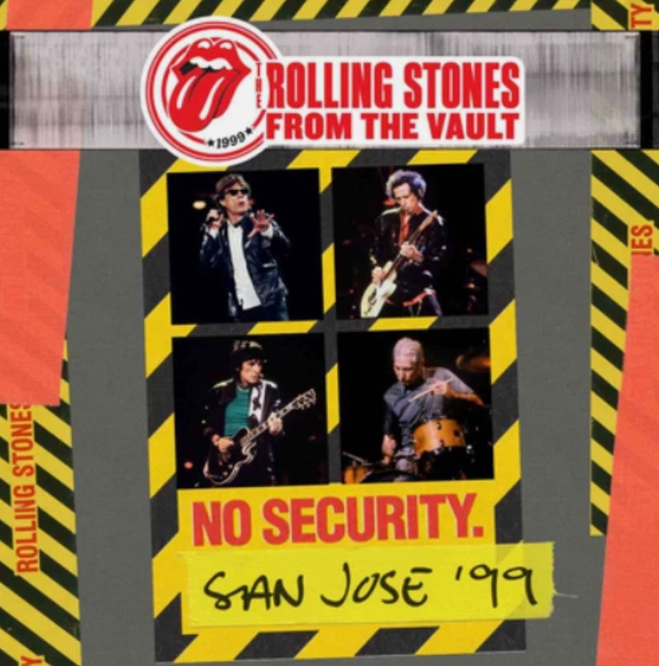 Rolling Stones  No Security. San Jose '99 Vinyl LP Deluxe 3 Disc