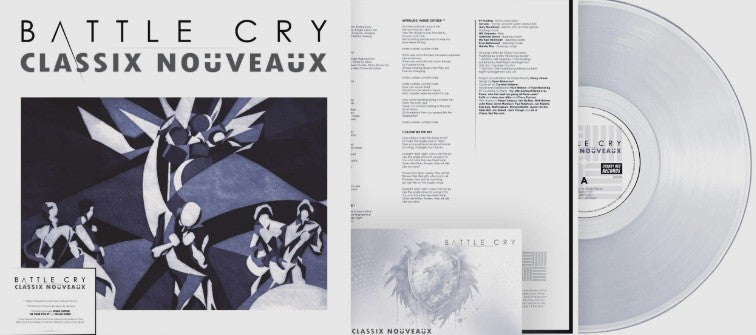 Classix Nouveaux Battle Cry Vinyl LP Limited Clear