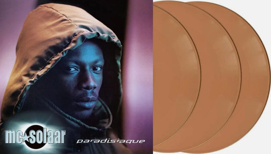 MC Solaar MC Solaar Paradisiaque LP Album 3 x LP Beige