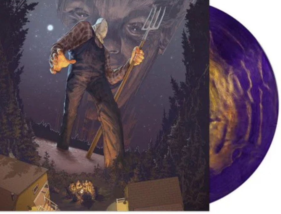Harry Manfredini Friday The 13th Part II OST Vinyl LP Purple Glow
