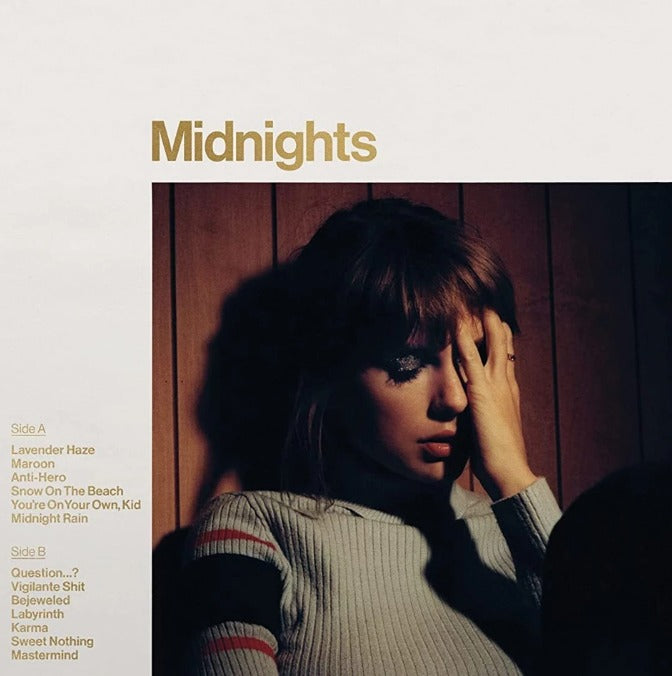 Taylor Swift Midnights Vinyl LP Marbled Blood Moon