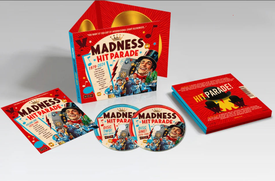 Madness Hit Parade CD Album 2025 in digipak 40 track Compilation Deluxe