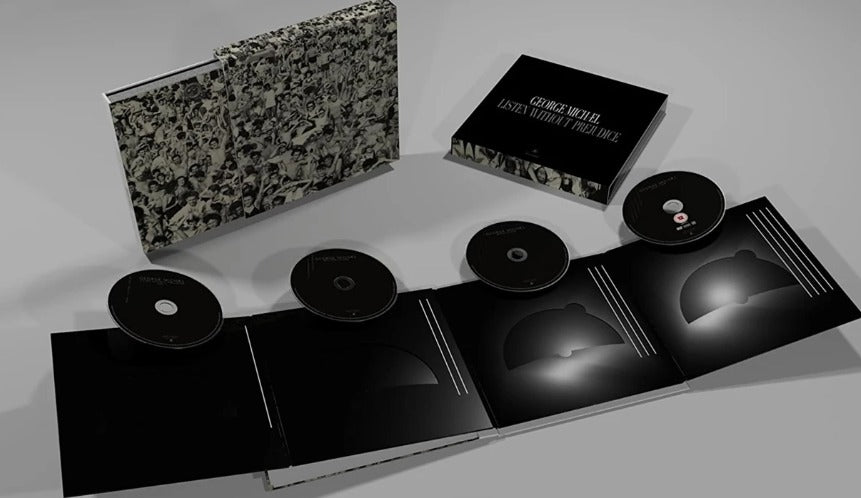 George Michael Listen Without Prejudice  Unplugged CD / DVD Limited Boxset