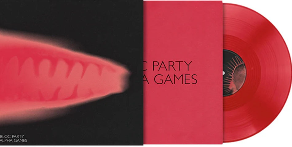 Bloc Party Alpha Games Vinyl LP Red