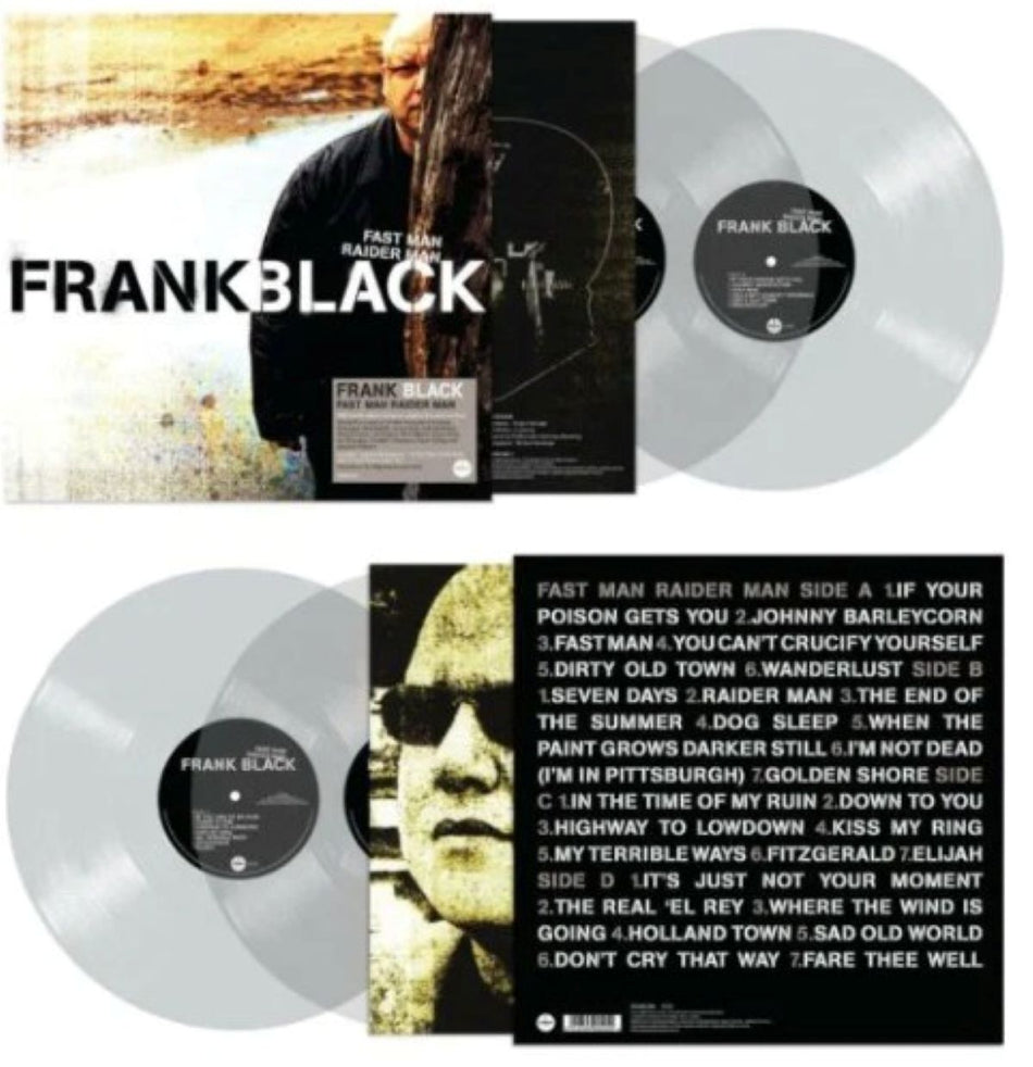 Frank Black Fast Man Raider Man Vinyl LP 2 X Clear Limited Ed