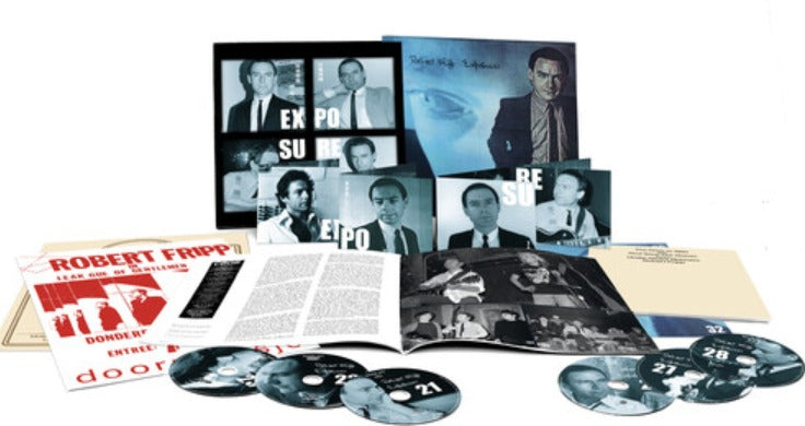 Robert Fripp Exposure 25 x CD / DVD 4 x Blu Ray Remastered Boxset compilation