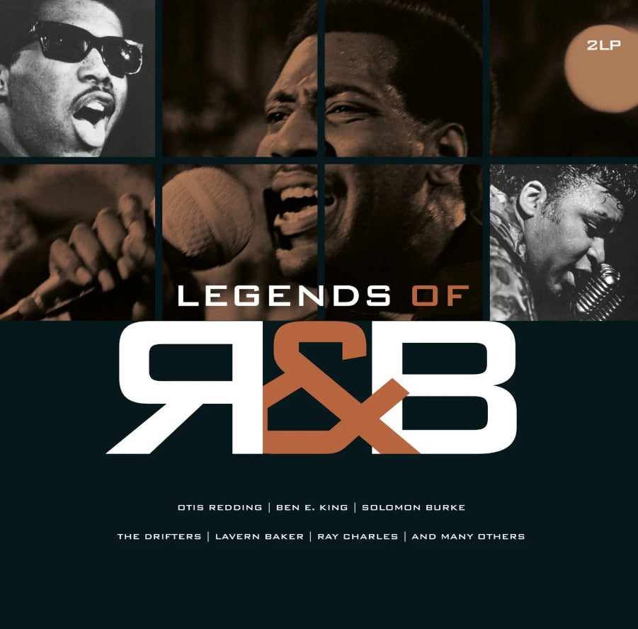 Various Artists / Legends Of R&B (2LP Crystal Clear & Solid Black) 18/09/2026