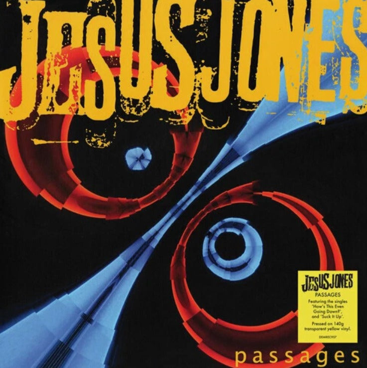 Jesus Jones Passages Vinyl LP Limited Yellow