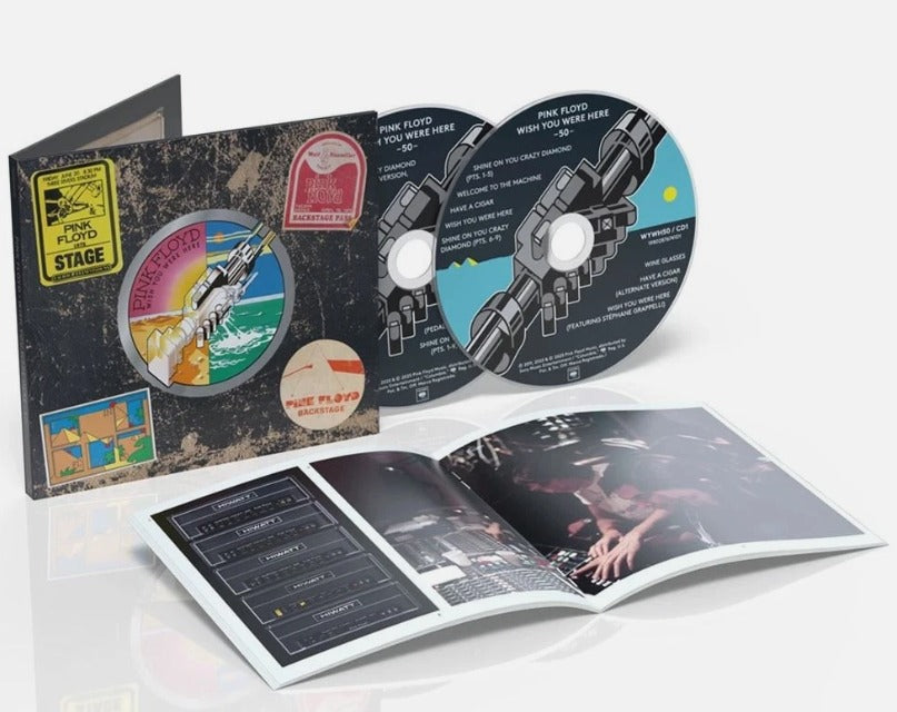 Pink Floyd Wish You Were Here CD Album 50th Anniversary