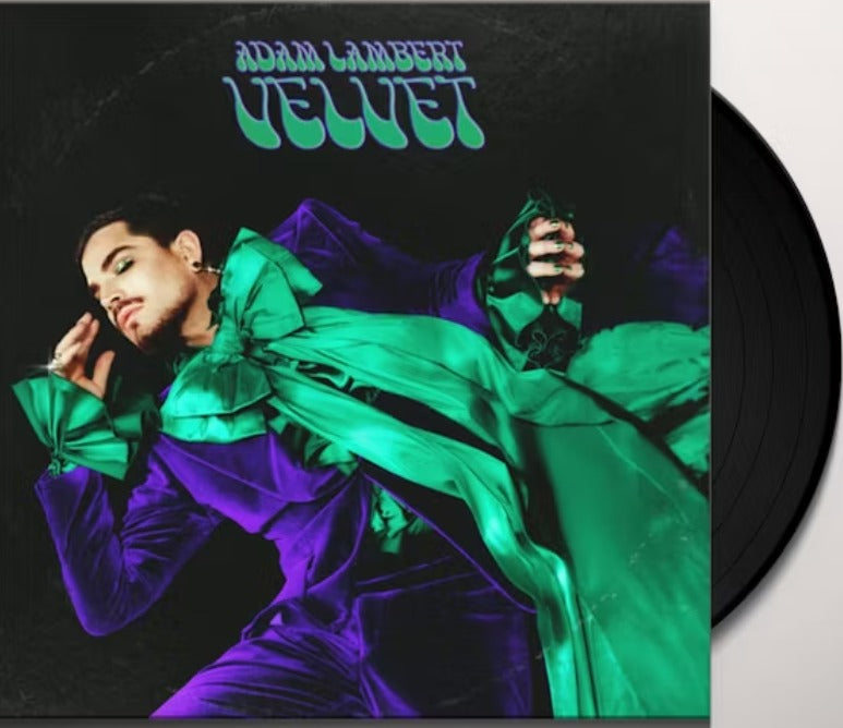 Adam Lambert Velvet Vinyl LP Coloured