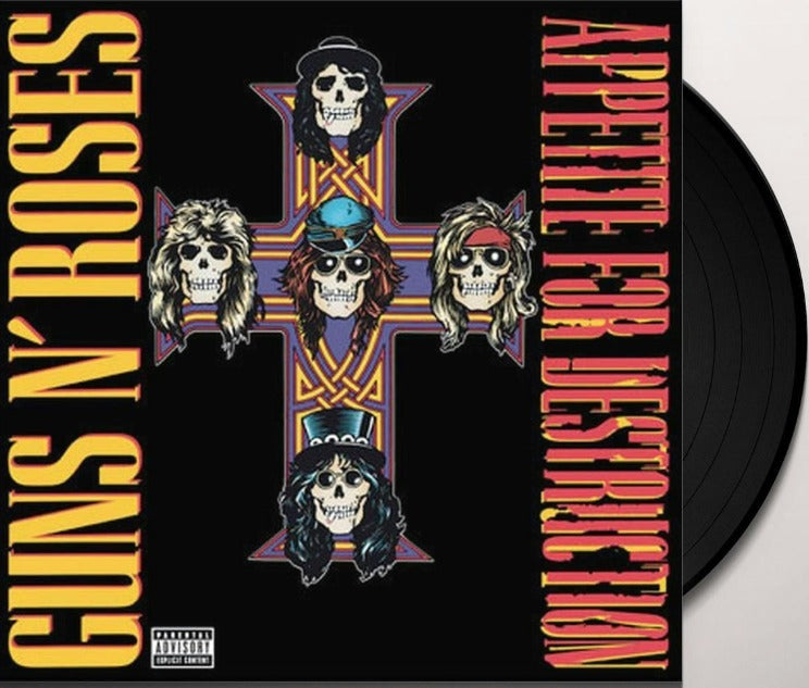 Guns N' Roses Appetite For Destruction Vinyl LP