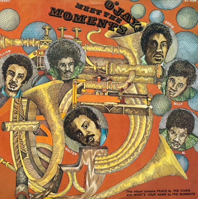 The O'Jays Meet The Moments limited edition 7" Vinyl