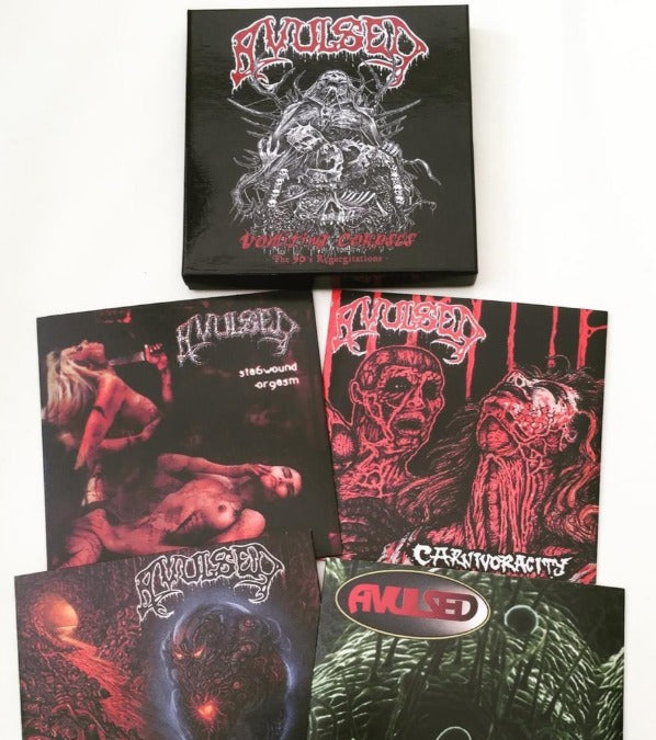 Avulsed – Vomiting Corpses  The 90's Regurgitations 4 x CD Boxset 2023