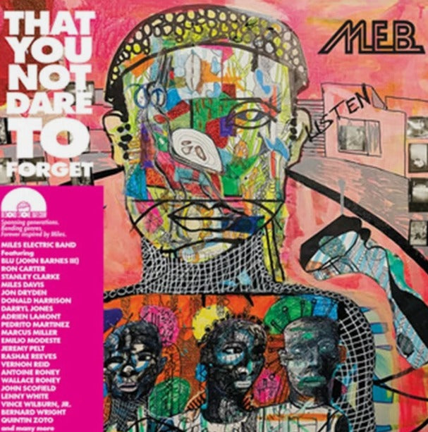 M.E.B.– That You Not Dare To Forget Vinyl LP RSD Pink