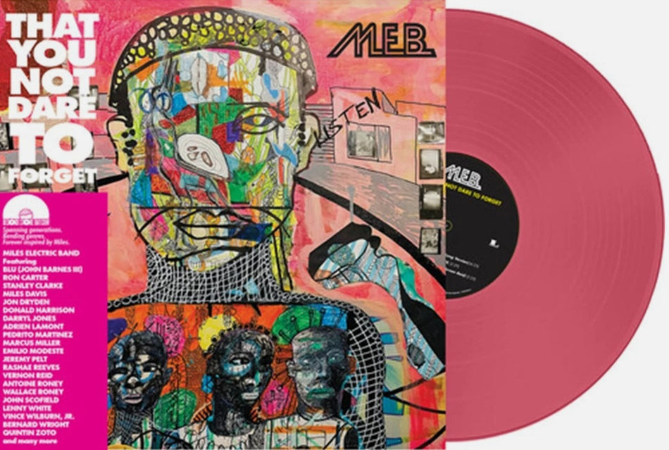 M.E.B.– That You Not Dare To Forget Vinyl LP RSD Pink