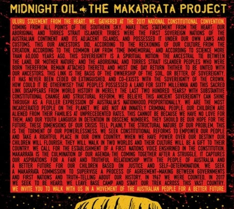 Midnight Oil The Makarrata Project Vinyl LP Yellow