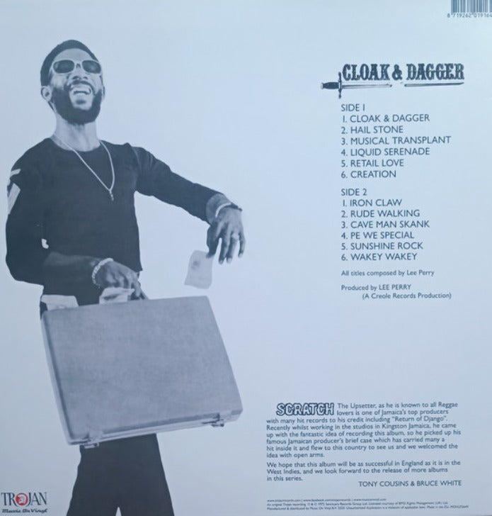 Scratch The Upsetter, Cloak & Dagger Vinyl LP Remastered 180g