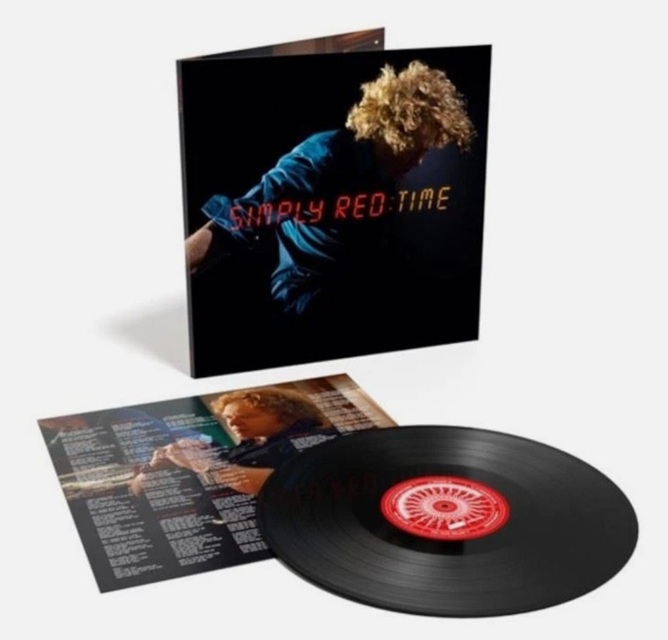 Simply Red Time LP Vinyl LP limited Gold