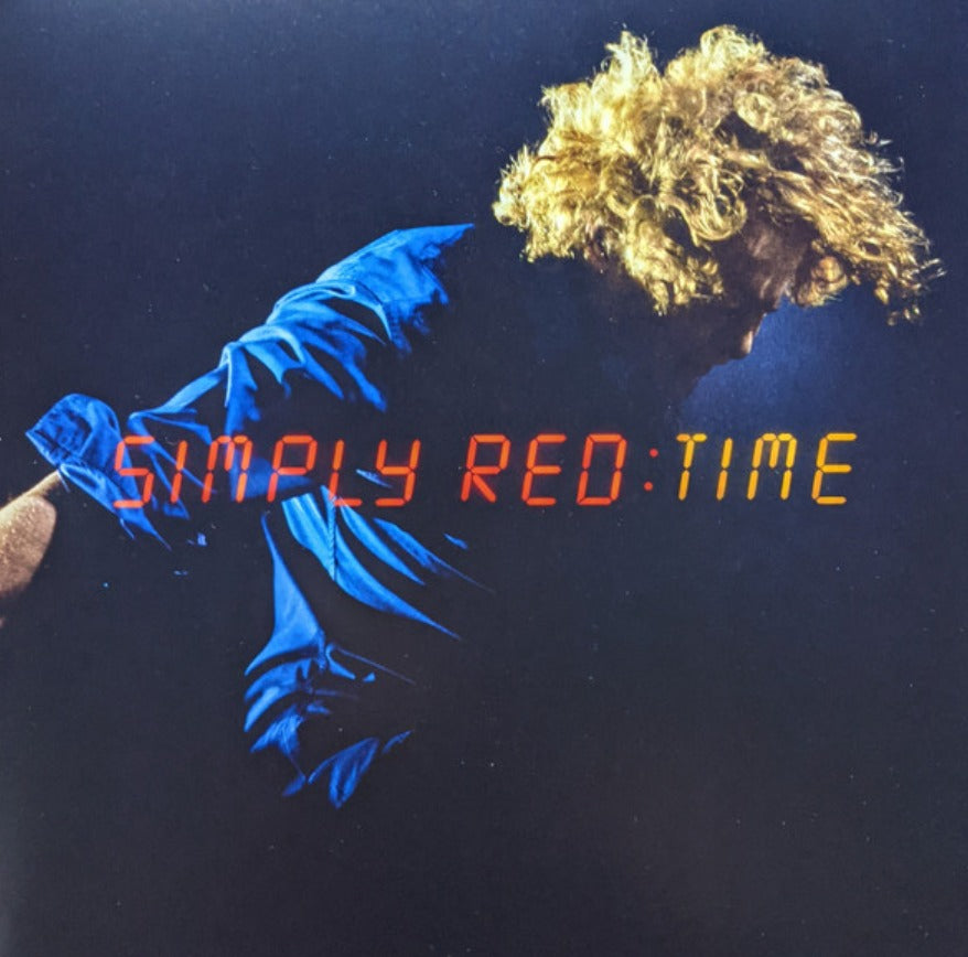 Simply Red Time LP Vinyl LP limited Gold